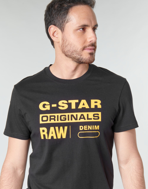 G-Star Raw - COMPACT JERSEY O - Noir