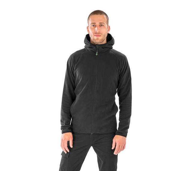 Result R906X - Veste à capuche en micropolaire recyclée
