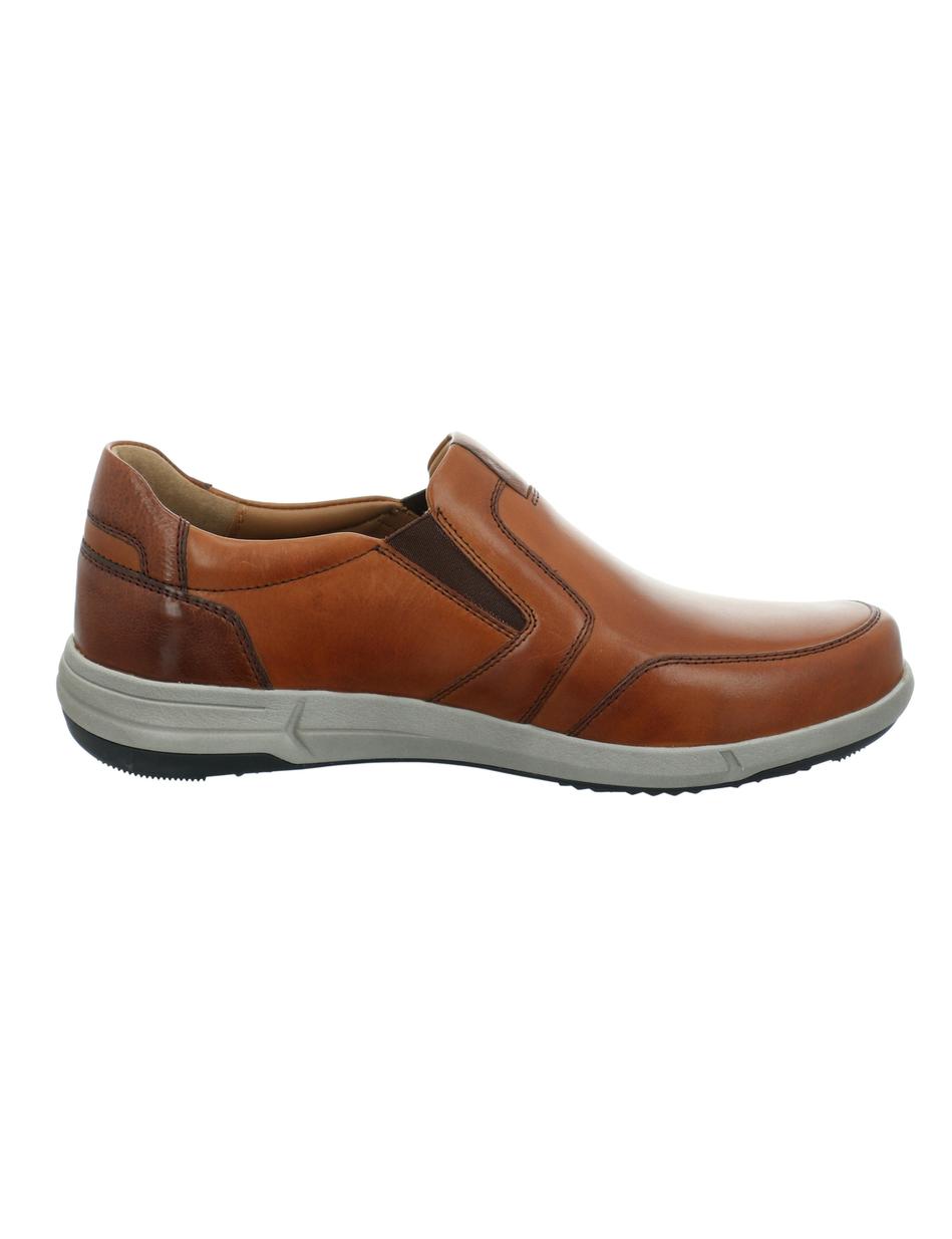 Slipper Enrico 18, cognac-kombi