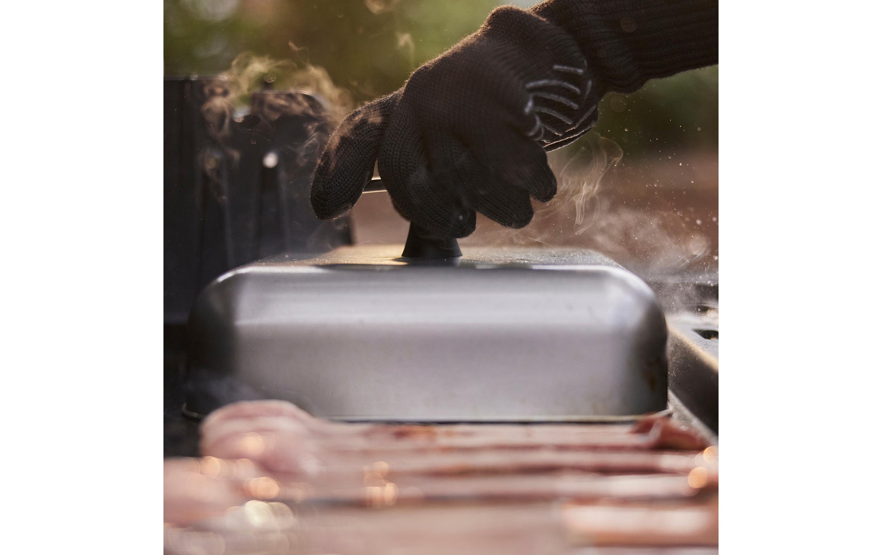 SchmelzkuppelGrillplatten Haube