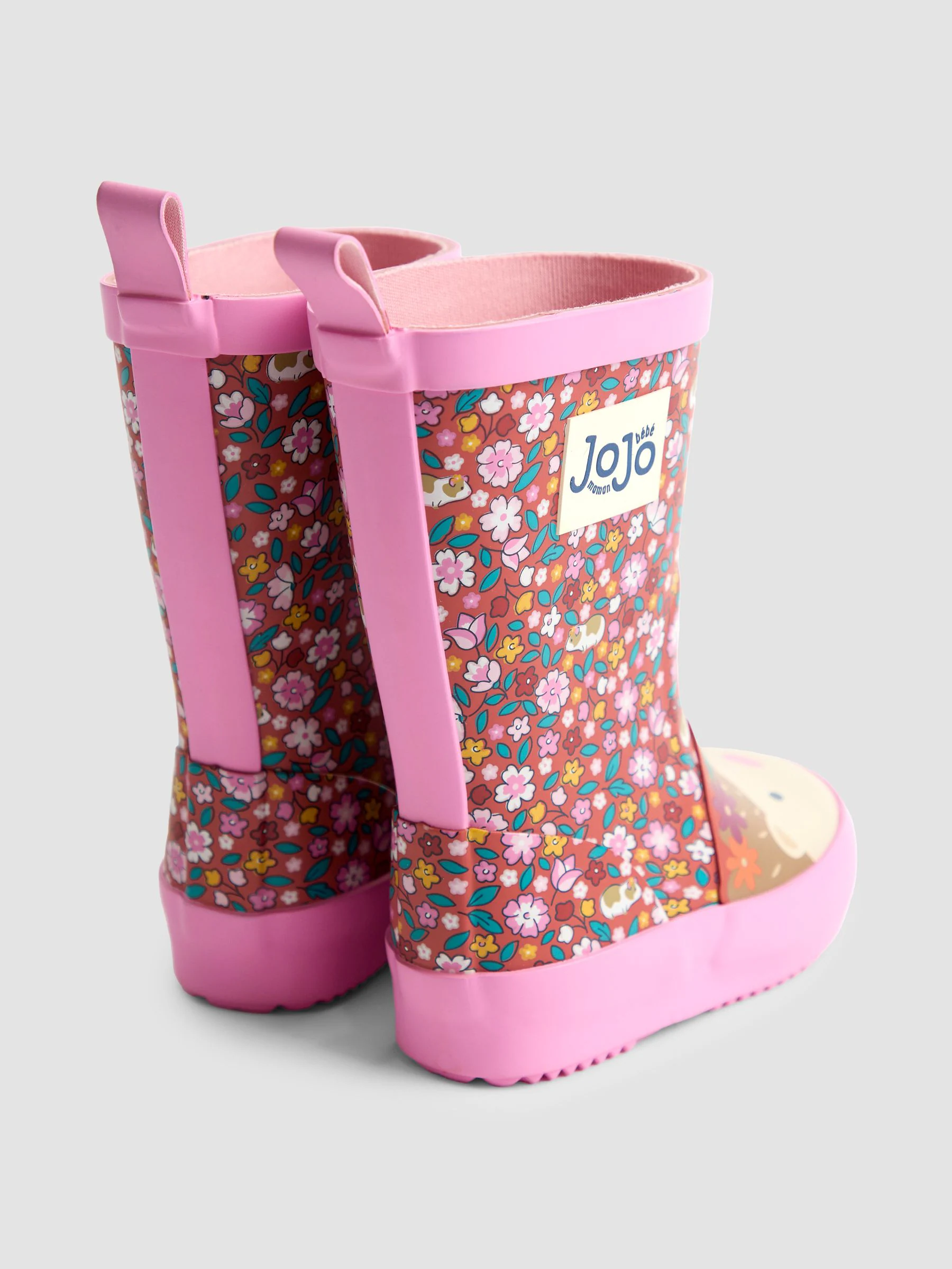 JoJo Maman Bébé Floral Wellies