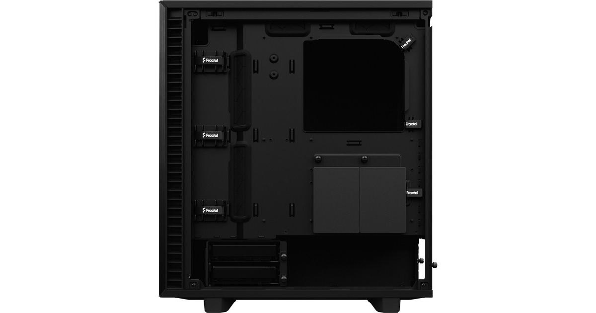 Fractal DesignDefine 7 Compact midi tower behuizing  (Zwart | 4x USB-A | 1x USB-C)