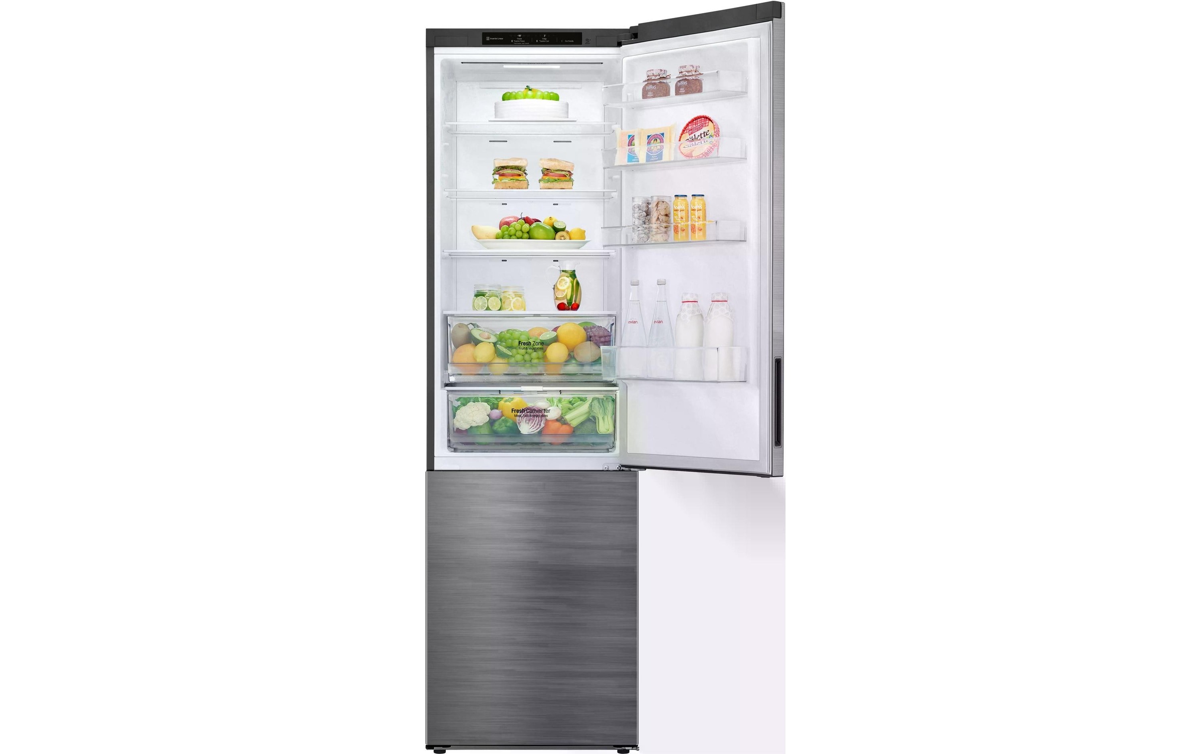 LG Kühl-/Gefrierkombination »GBP62PZNAC« 203 cm hoch 59,5 cm breit