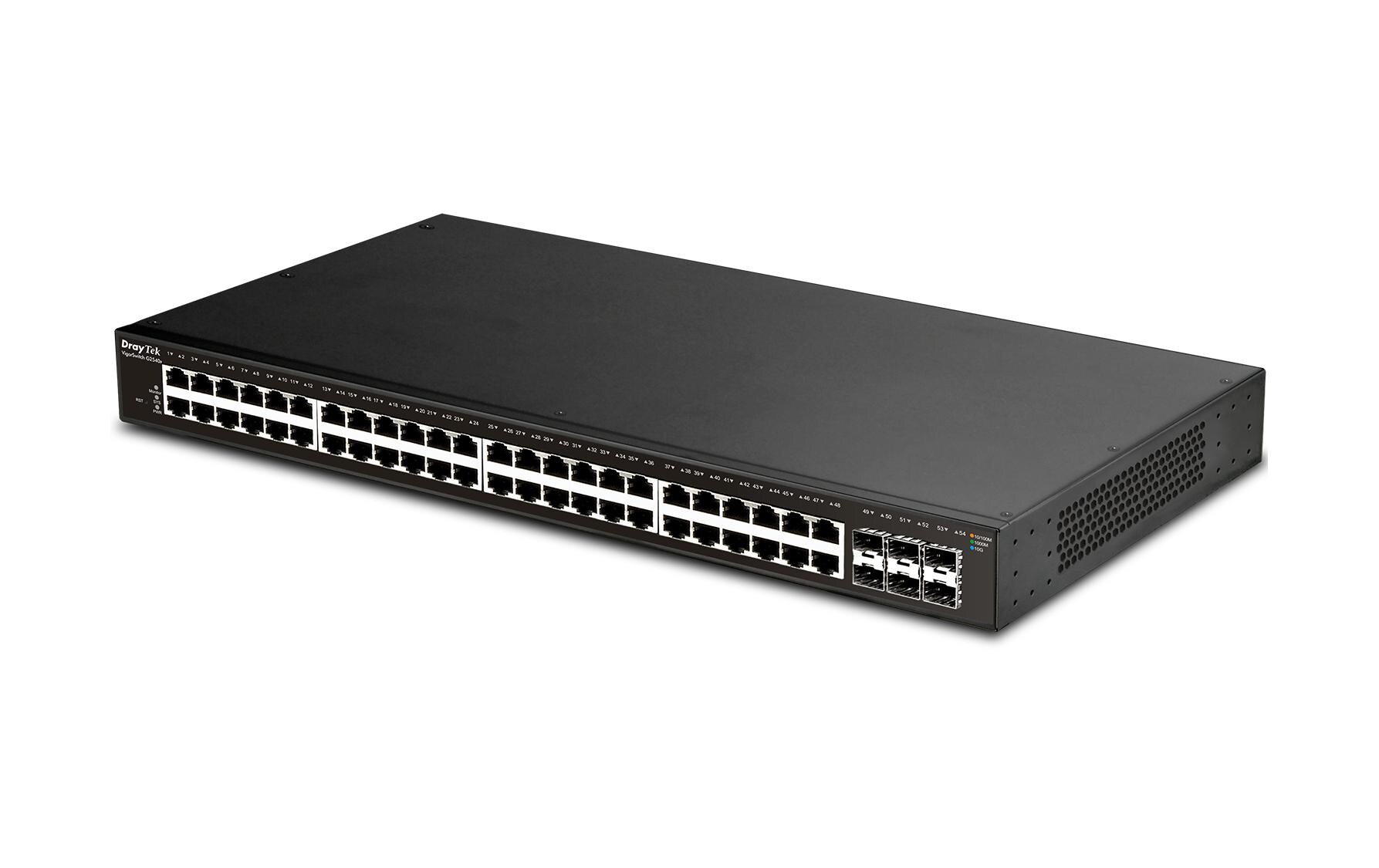 Switch VigorSwitch G2540xs 54 Port<br>VigorSwitch G2540xs 54-Port Layer 2+ managebarer SDN 10G Switch
