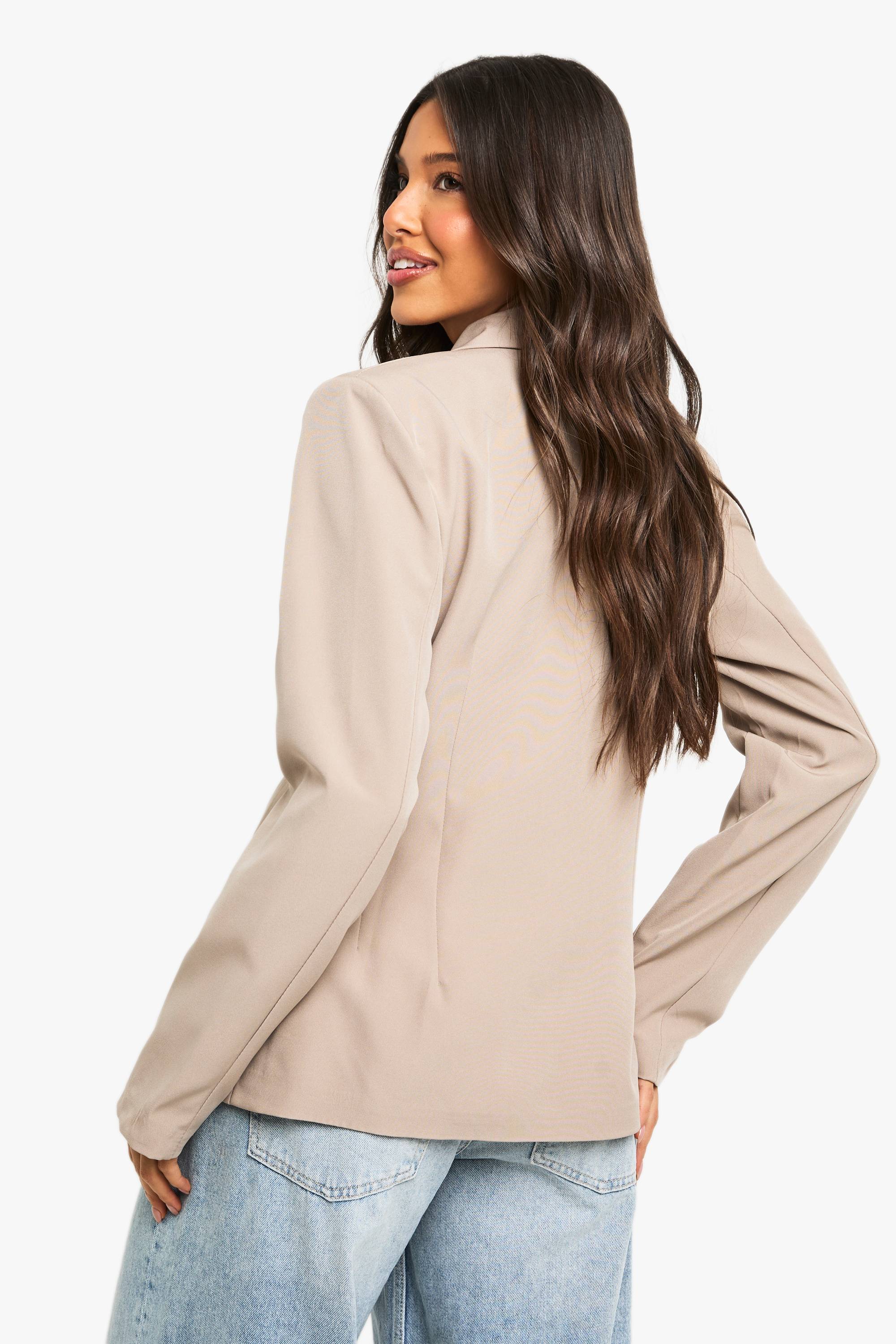 boohoo Blazer structuré avec détail de poche