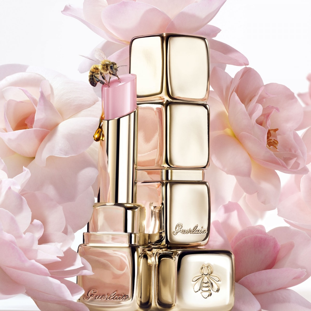 GUERLAIN KissKiss Bee Glow Baume teinté infusé en miel 98% d'origine naturelle