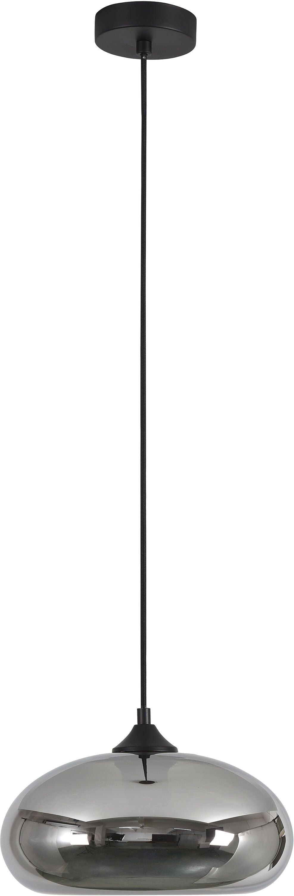 ARTDELIGHT CAROLA Aufhängung - Schwarz / H: 600.0 cm x D: 10.0 cm
