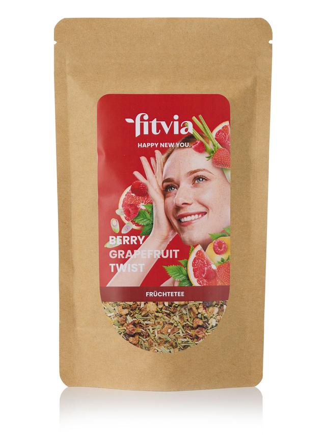 Früchtetee Himbeere-Orange, lose, 100 g