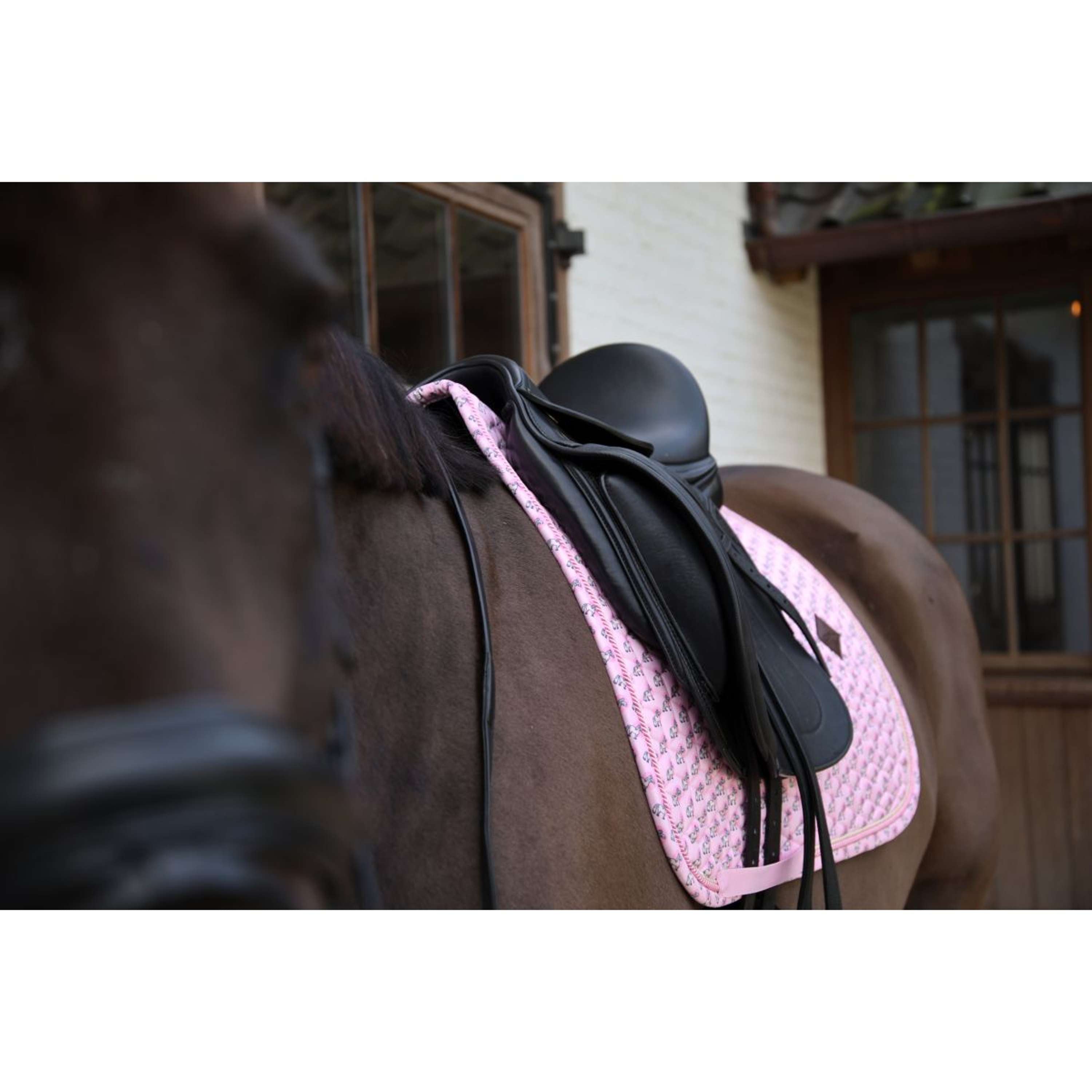 Kentucky Zadeldekje Velvet Sammy Dressuur Old Rose