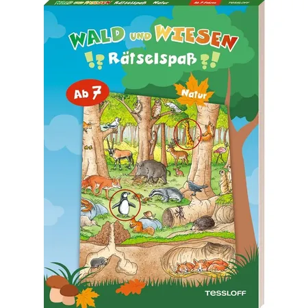 Tessloff Wald-und-Wiesen-Rätselspaß. Natur