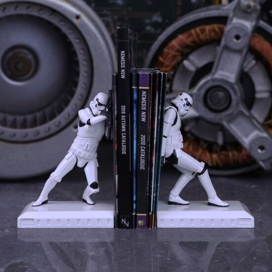Stormtrooper Bogstøtter - Star Wars - 2 Stk - 18 CM