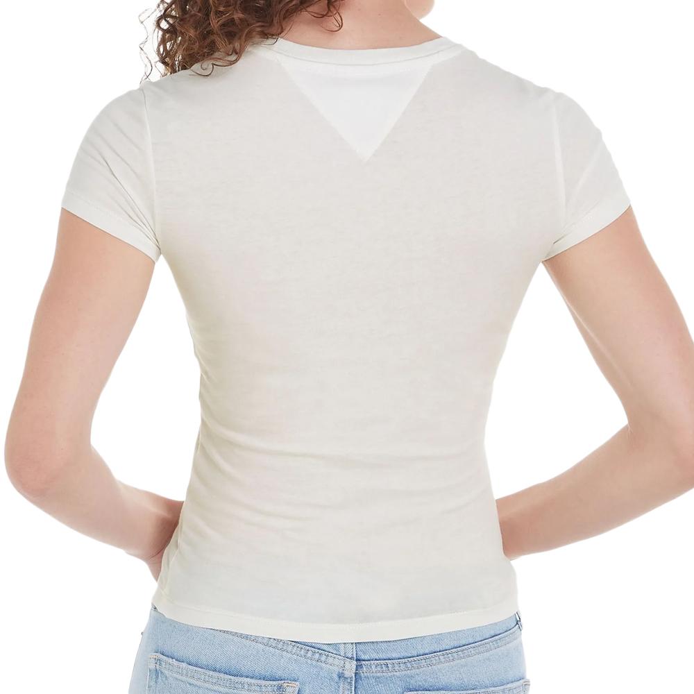 Tommy Hilfiger T-shirt Blanc Femme Tommy Hilfiger Linea