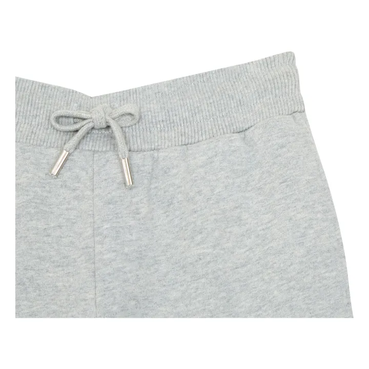 SMALLABLE BASICS Short Garçon Coton Bio  | Gris chiné