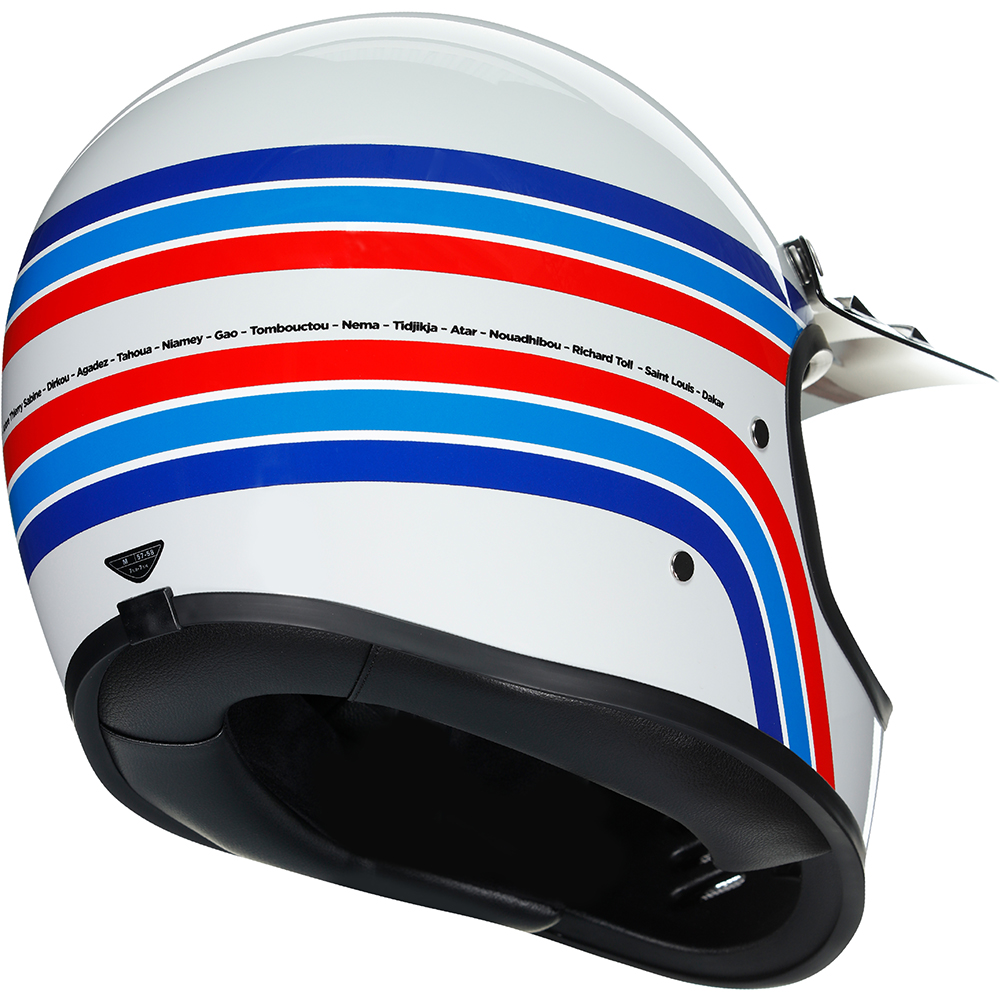 AGV - Casque X101 Dakar 87 Blanc / Bleu / Rouge