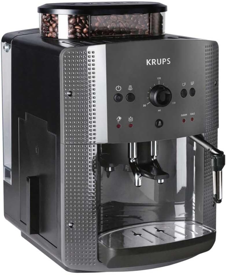 KRUPS 810B EA 810 B, Mtal, 2 kilograms, Black, Titanium