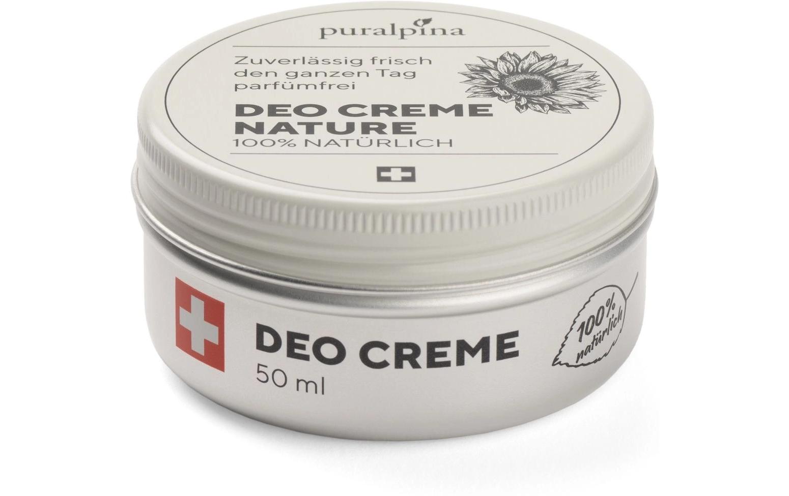 Deo Crème Natur 50 mlNatürliches, zuverlässiges Deo ohne Duftstoffe