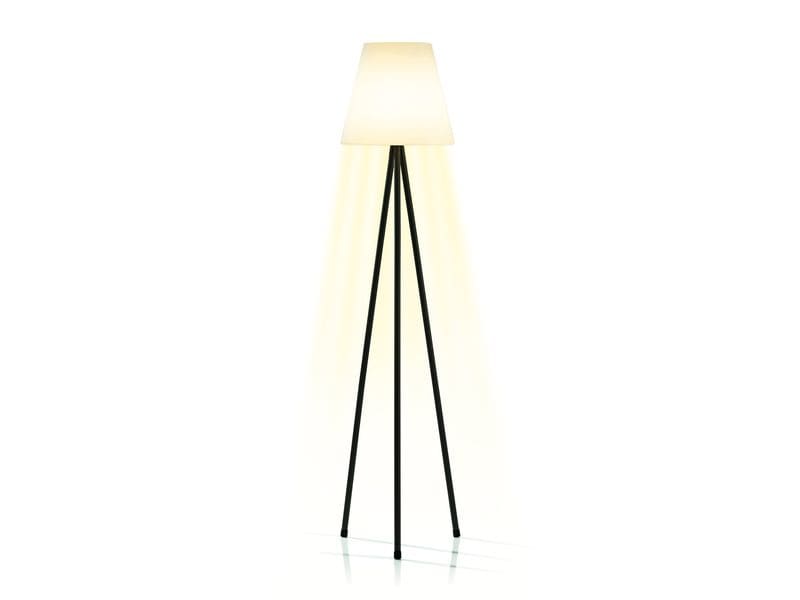 Hoberg Stehleuchte LED 50-150 cm Stehlampe für drinnen und draussen
