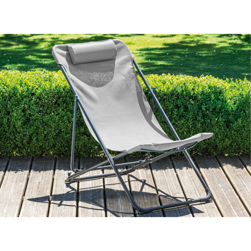 Chilienne en acier et toile globe