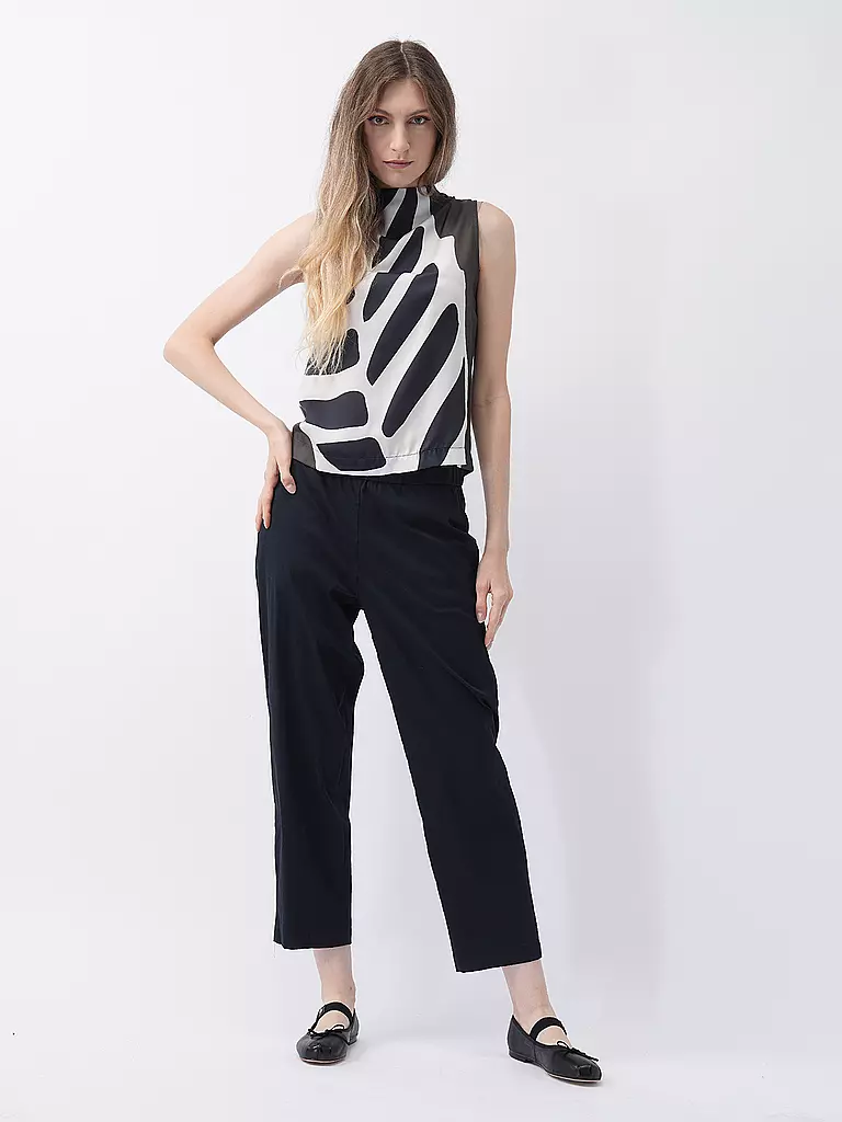 GERRY WEBER Businesshose dunkelblau