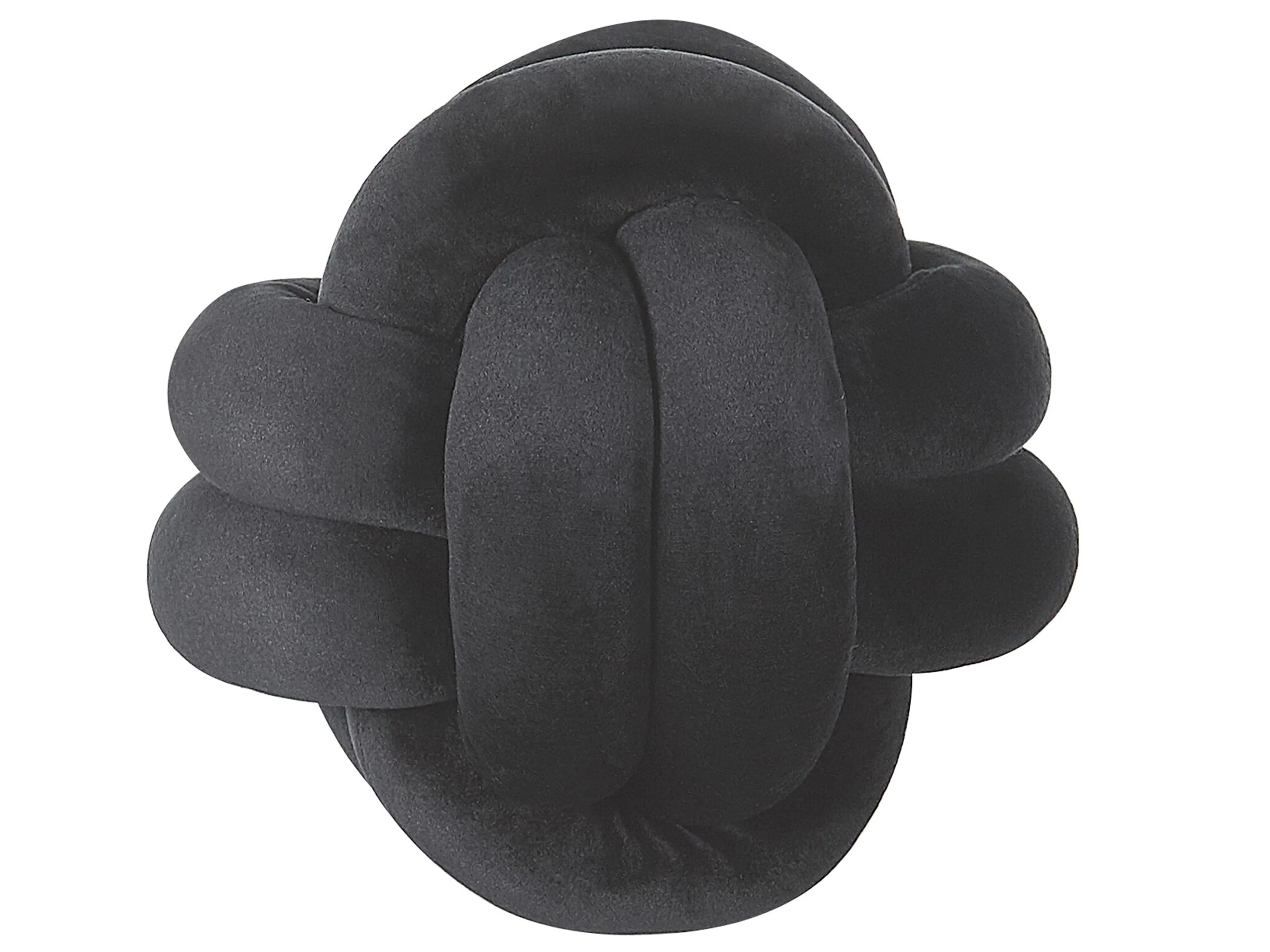 Sierkussen MALNI Fluweel 20 x 20 cm Zwart effen