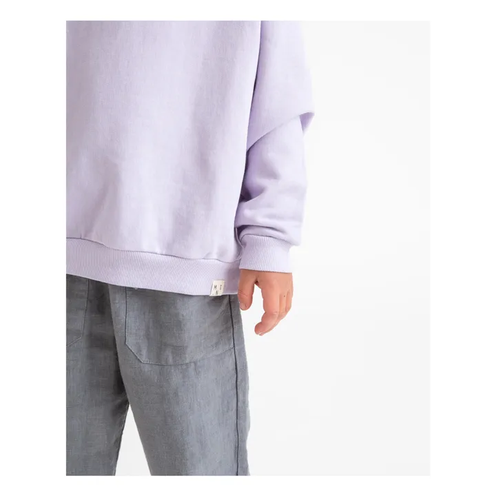 Matona Sweat Coton Bio | Lilas