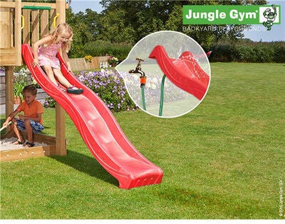 Jungle Gym Sklie 2,2 m, Rød