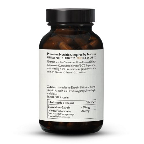 Sunday Natural Products  Tribulus TerrestrisExtrakt