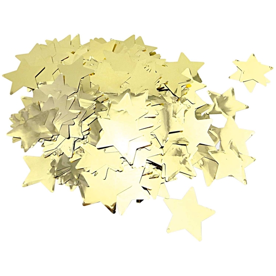 Paillettes étoile or brillantes 25g