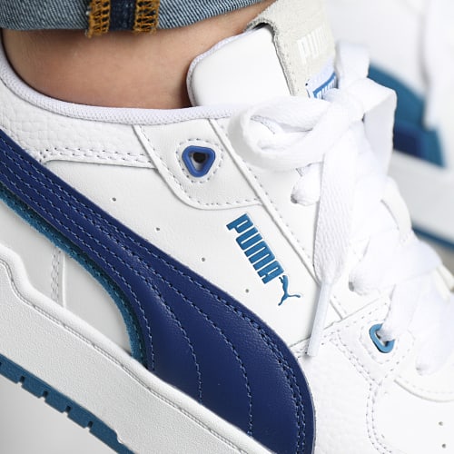 Baskets CA Pro Glitch 389276 Puma White Los Angeles Lakerse Blue Feather