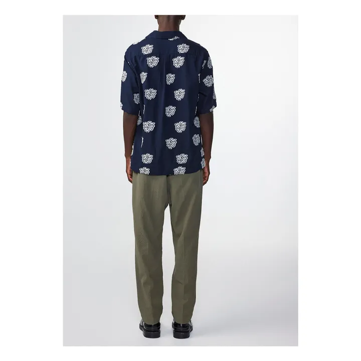 NN. 07 Chemisette Leo Coton Bio | Bleu marine