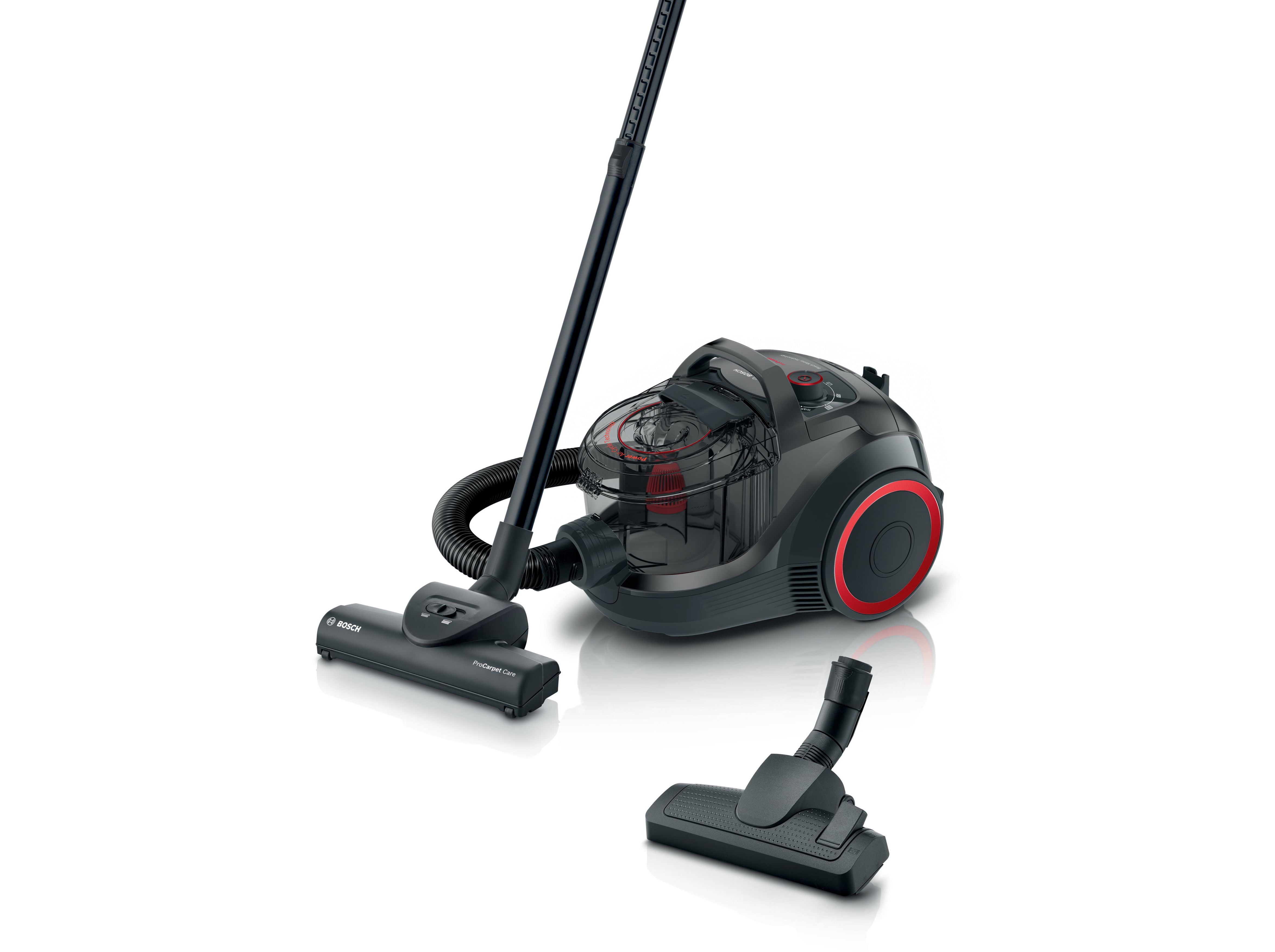 ASPIRADOR SEM SACO BOSCH BGC21POW1 PROPOWER PRETO