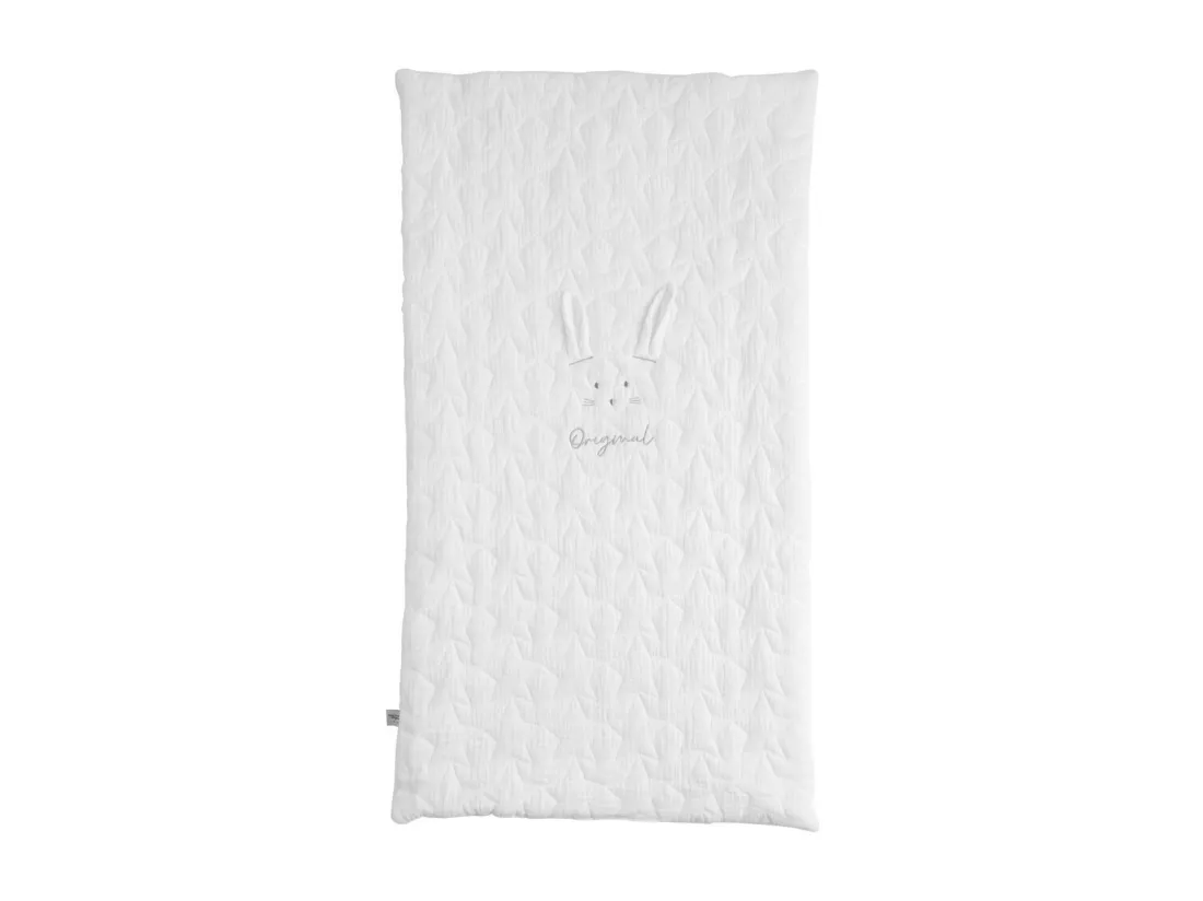 Couvre lit rectangulaire berceau en coton