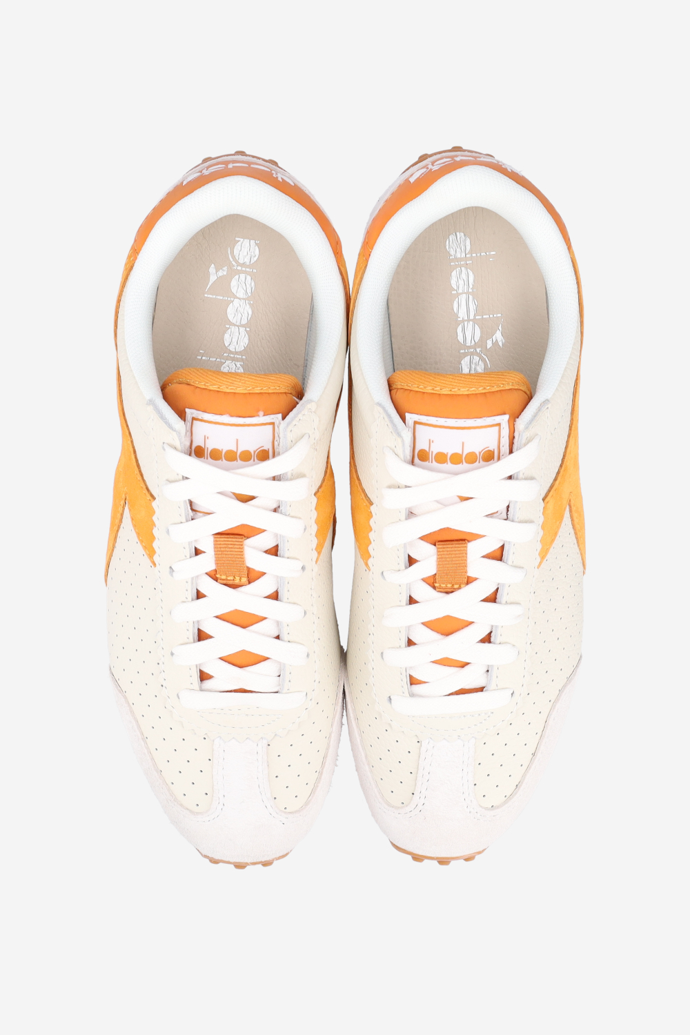 Rally Punched leather sneakers