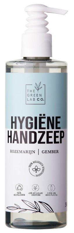 The Green Lab Co Handzeep Vloeibaar Rozemarijn & Gember met pomp 300ml