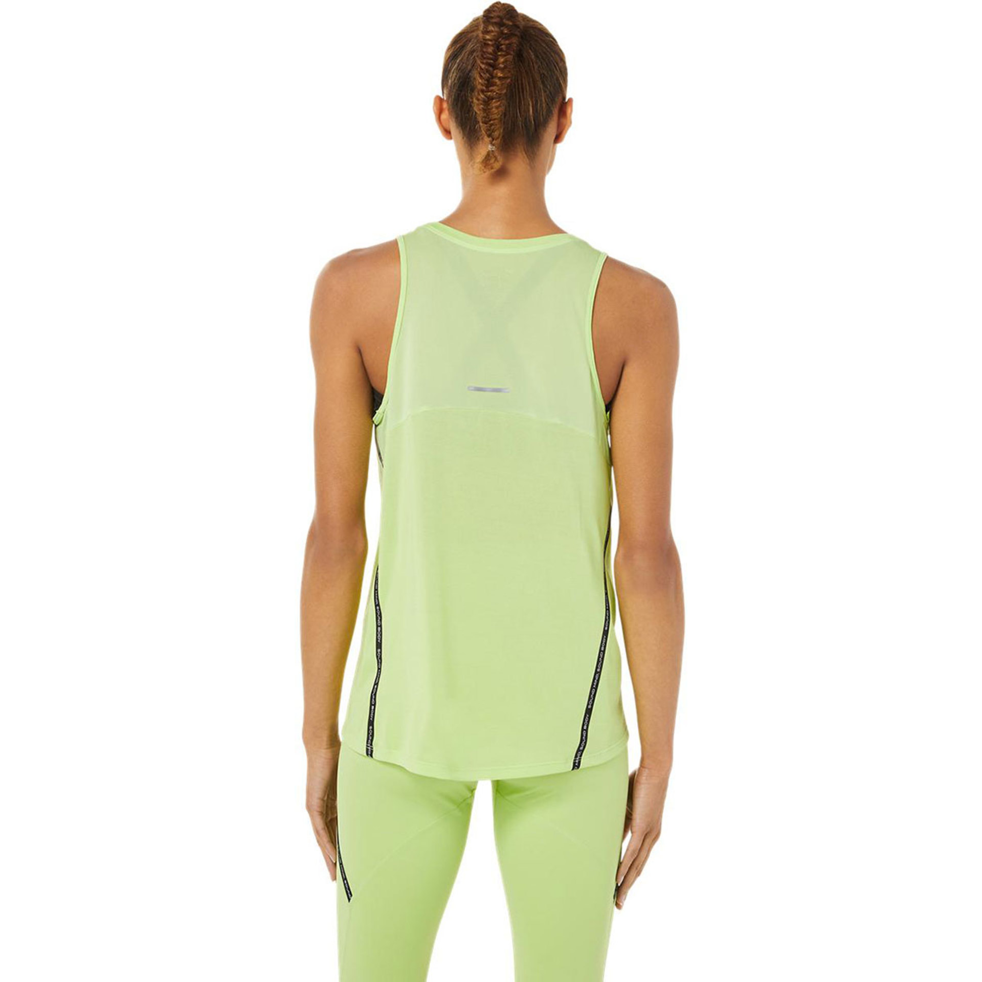 ASICS Race Hardloopshirt Zonder Mouwen Groen Dames