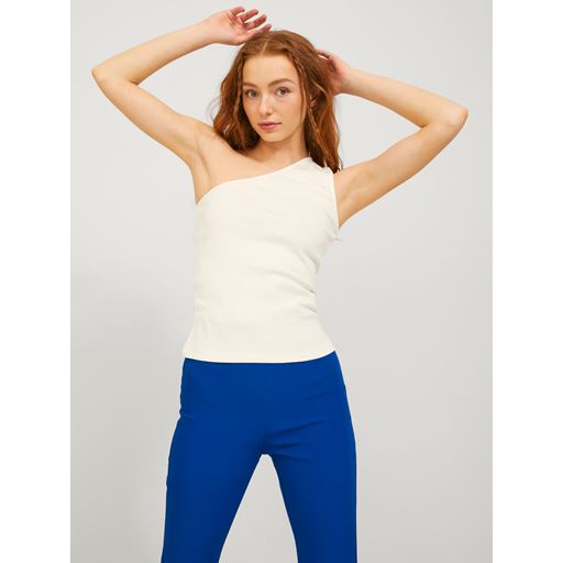 JJXX Funda One Shoulder Top, Hvid, L