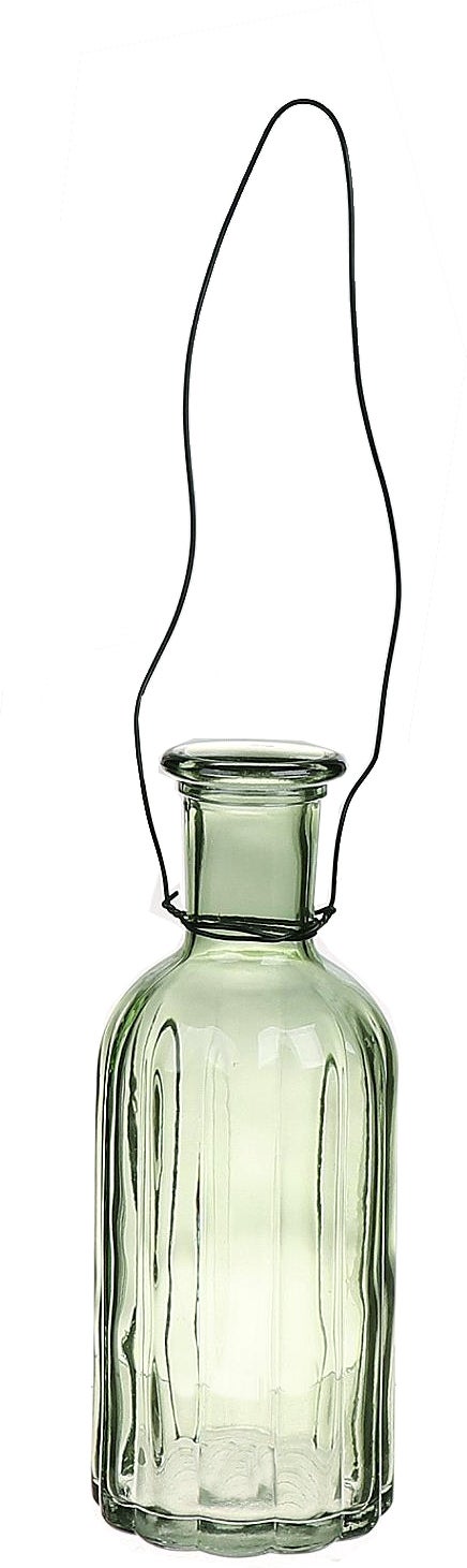 Duif vaas Louvre groen D 7,4 H 19 cm