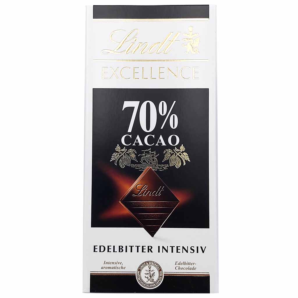 Lindt EXCELLENCE 70% cacao 100g MHD:31.12.25