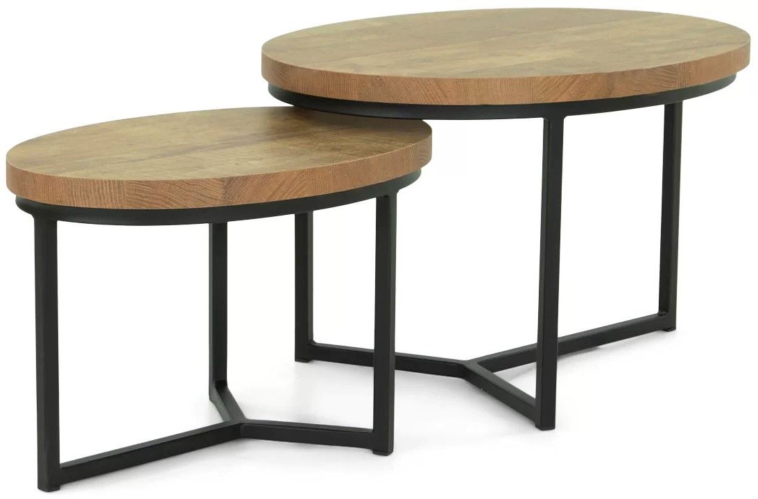 Salontafelset Kahlua -  Braun B71 x D52 x H43 cm