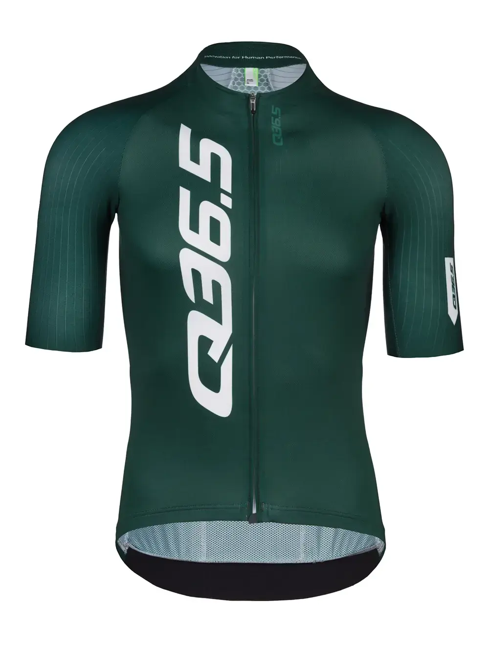 Q36.5 R2 Signature Fietsshirt Korte Mouwen Groen Heren