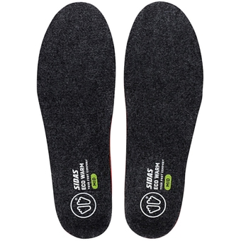 Sidas 3feet Eco Warm Mid Einlegesohlen Schwarz