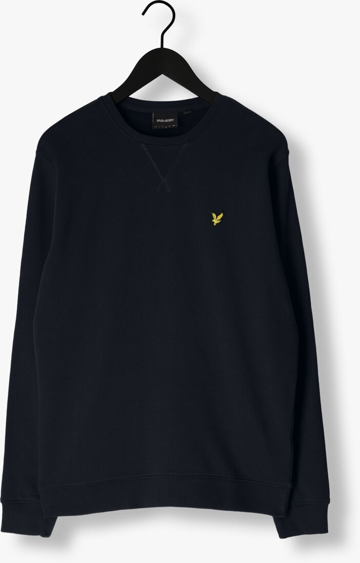 LYLE & SCOTT donkerblauwe lyle & scott trui crew neck sweatshirt