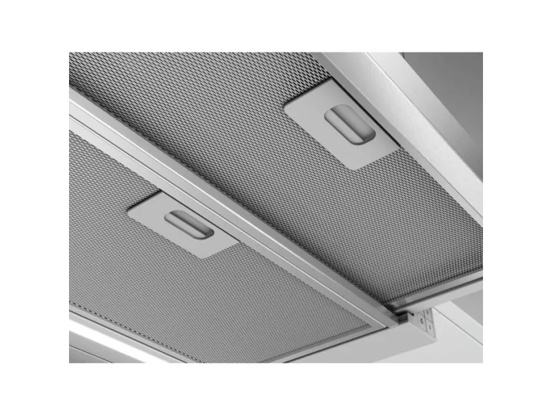 Electrolux 600 LFP616X - Hætte - teleskopisk - bredde: 59.8 cm - dybde: 30 cm - udtrækning og recirkulation (-) - grå