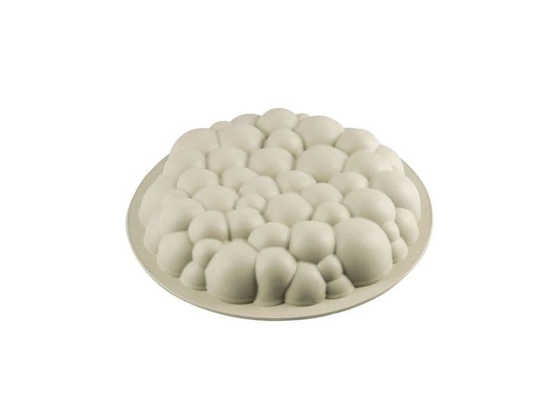 Silikomart Motiv-Backform Silikonbackform Bubbles Ø 22 cm, Backform für einen tollen Kuchen mit der Optik von Bläschen