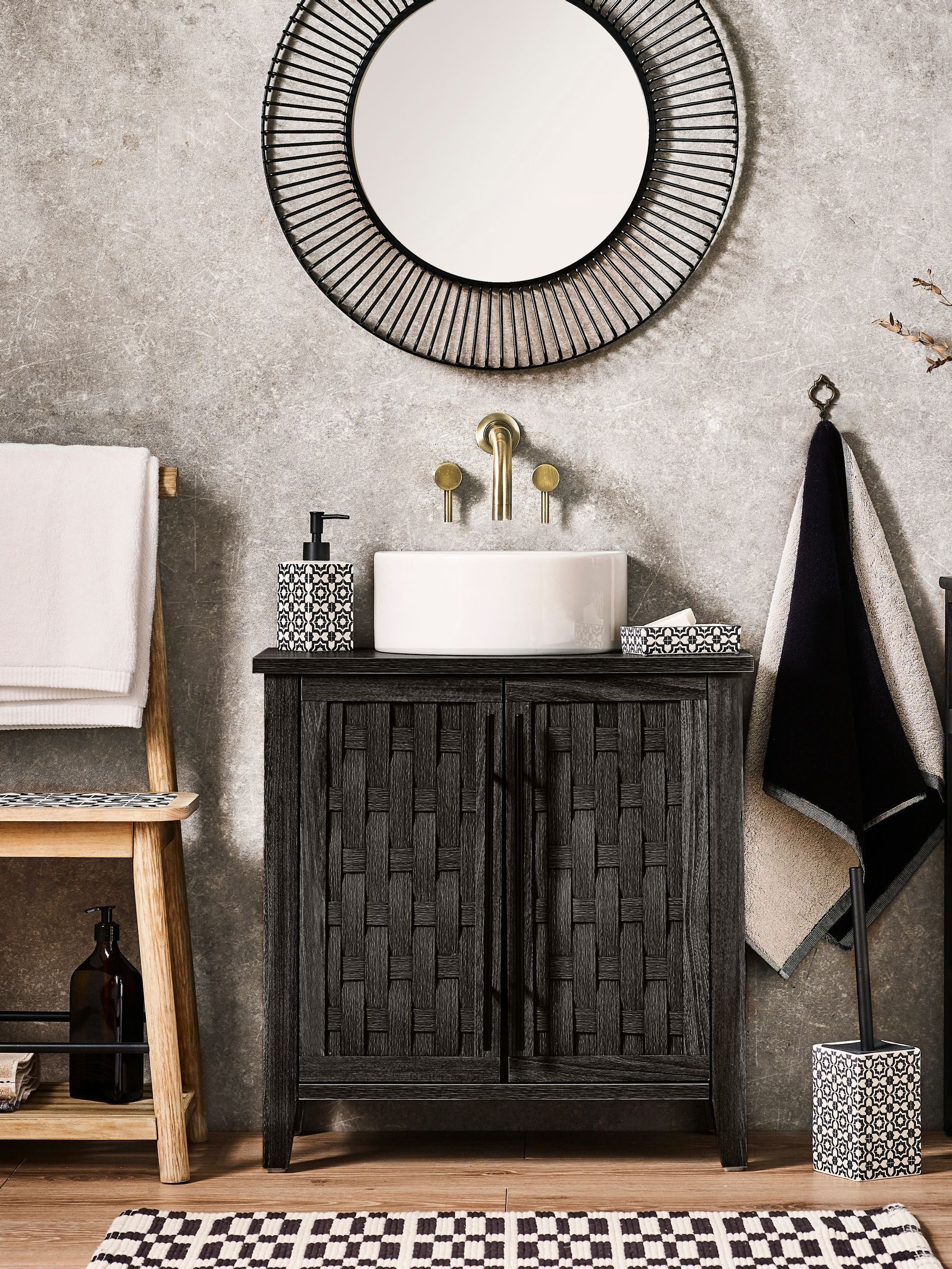 Geo Print Storage Drawers