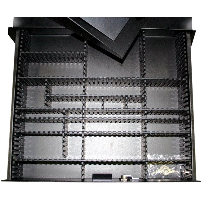 Adam Hall 87402P1 racklade vakverdeler 2U P1 (p/stuk)