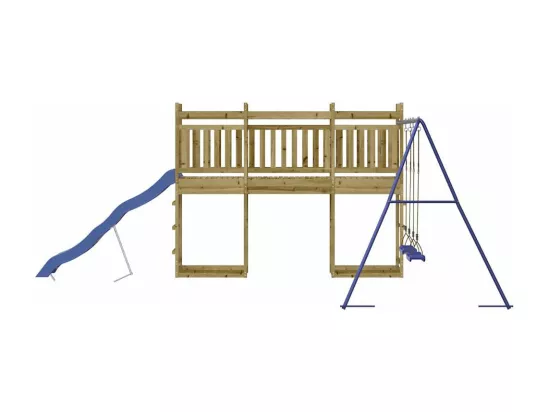Aire de jeux d'extérieur bois de pin imprégné