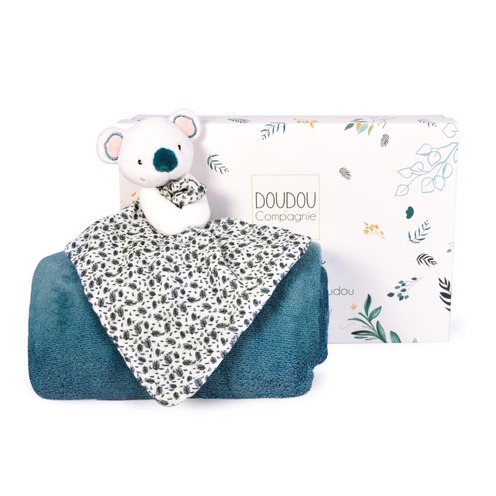 Plaid et Doudou Yoca le Koala - DOUDOU ET COMPAGNIE