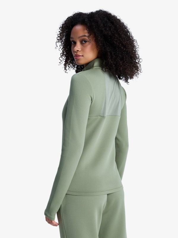 Boundless Spirit Tech Haut à manches longues respirant Vert Femme