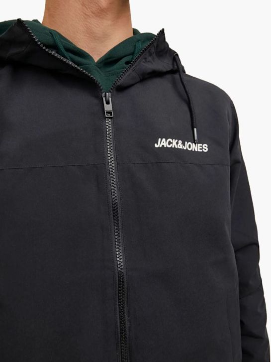 JACK & JONES Übergangsjacke Schwarz